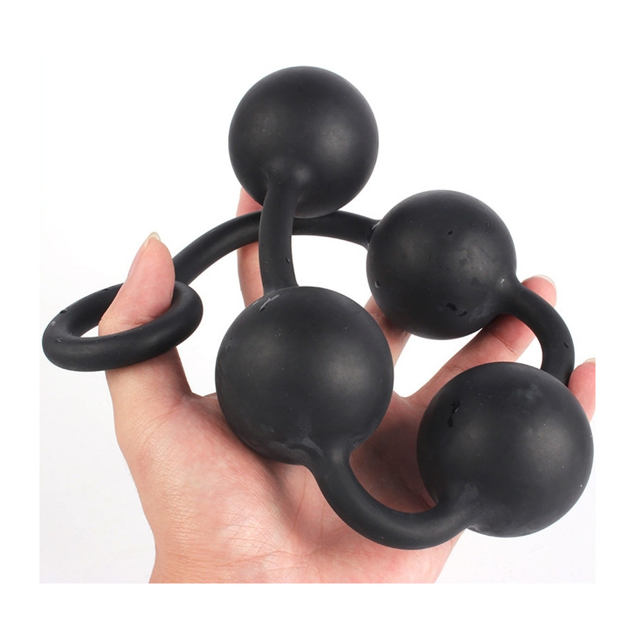 Boules anales en silicone Quarty XL 52 x 6cm