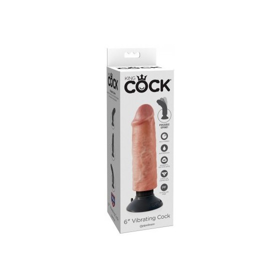 Gode vibrant King Cock 16 x 4.5 cm