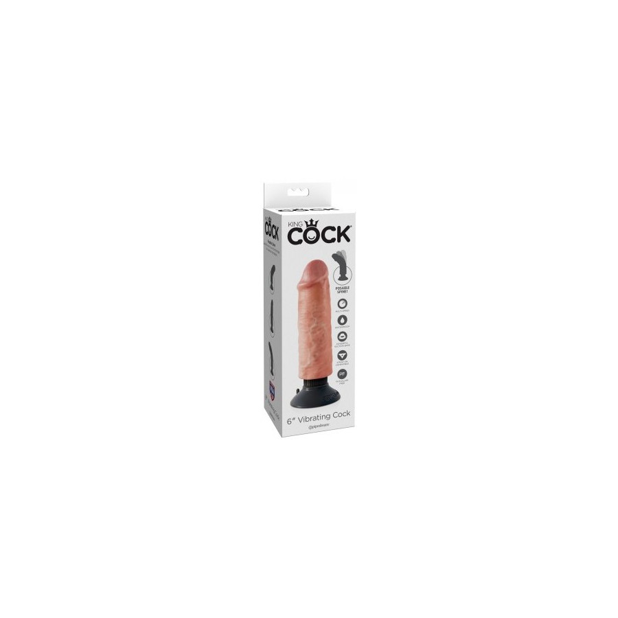 Gode vibrant King Cock 16 x 4.5 cm