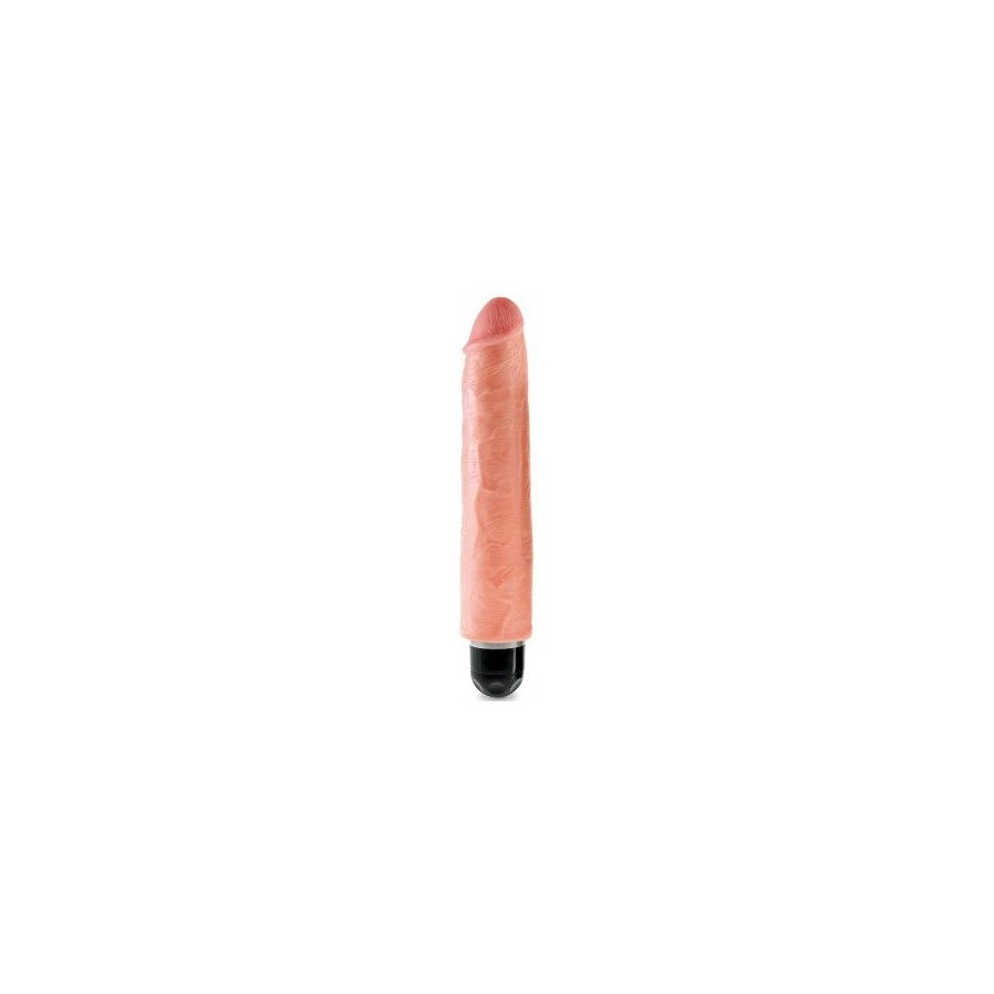 Gode XL vibrant King Cock Stiffy 25 x 5.5cm Flesh