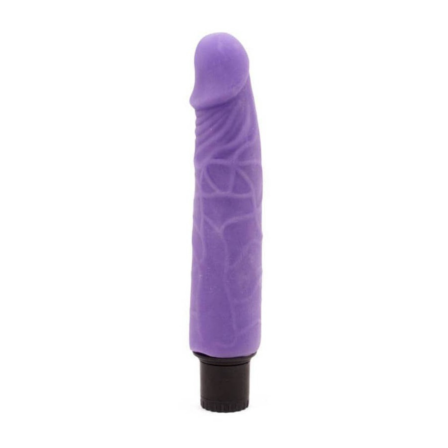 Gode Vibrant Realistic Cock 17.5 x 4 cm Violet