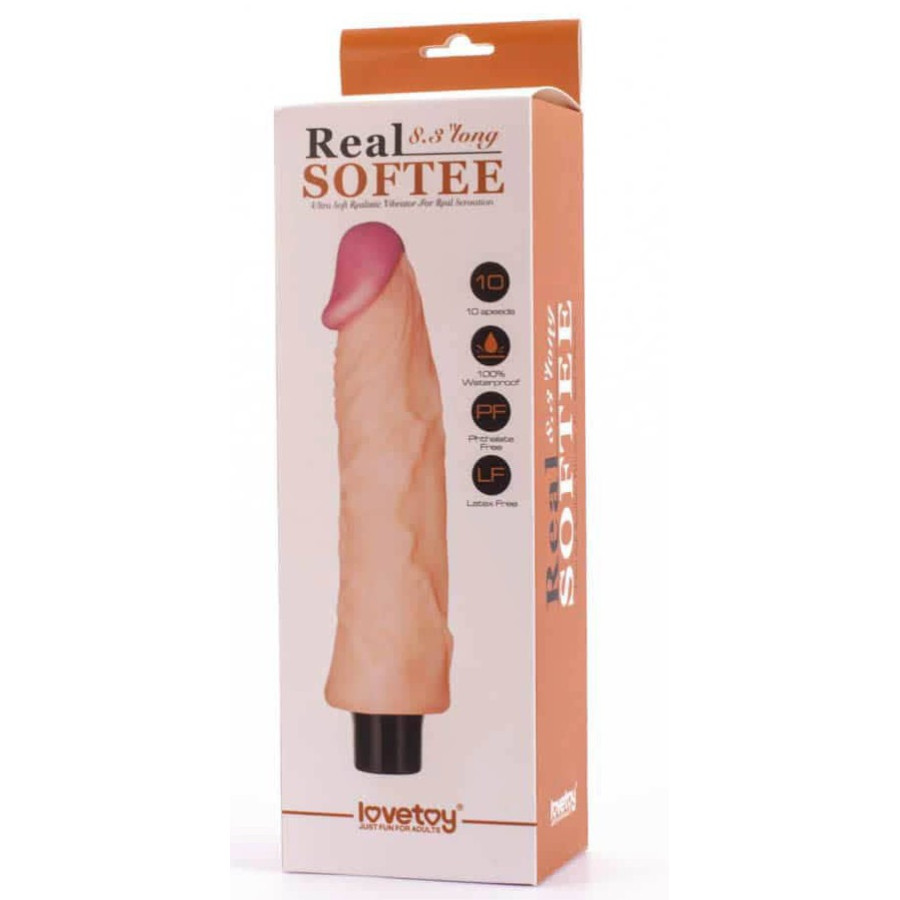 Dildo Vibrant Rel Softee 17 x 4.8cm