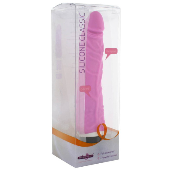 Vibromasseur Slim Original 17 x 4.5 cm rose