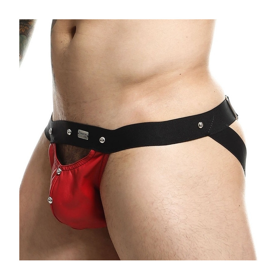 Jockstrap Peekaboo Dngeon Rouge