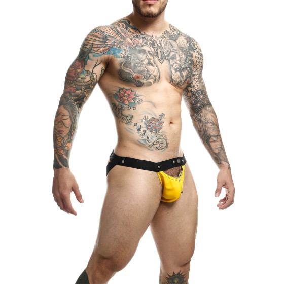 Jockstrap Peekaboo Dngeon Jaune