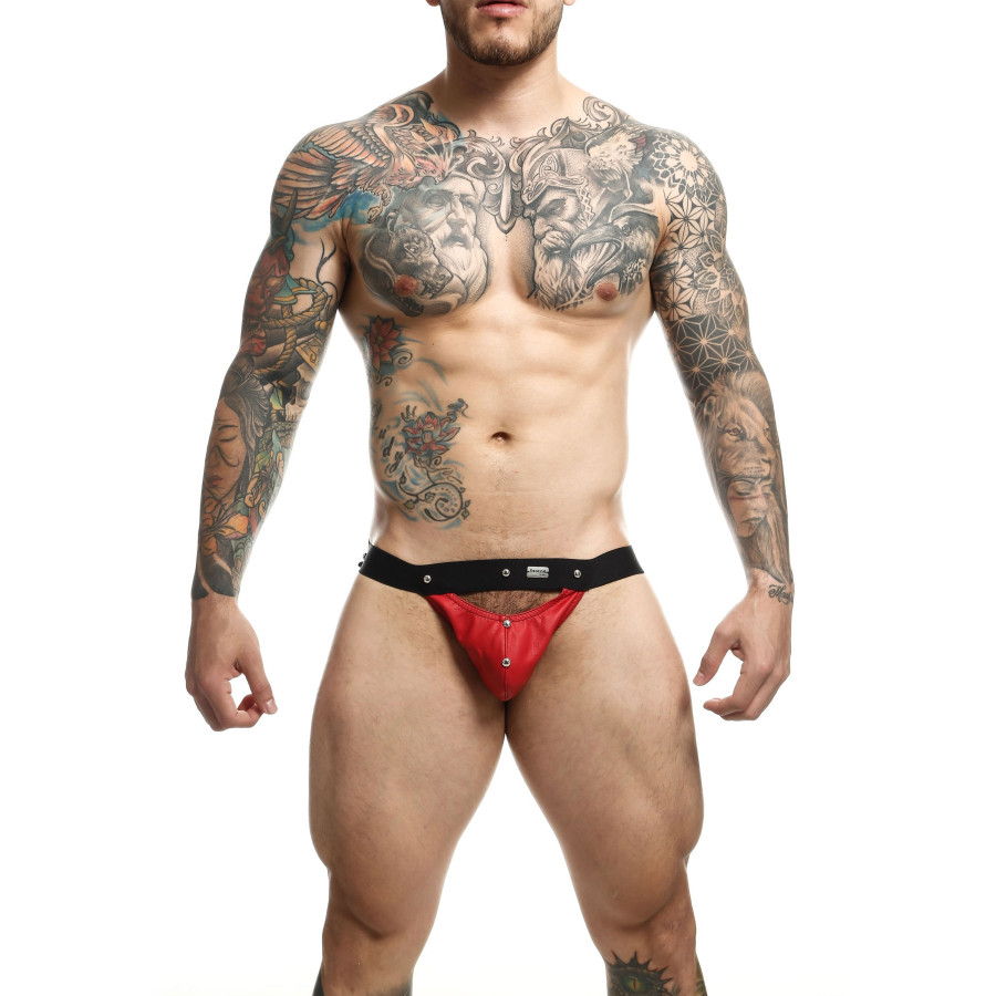 Jockstrap Peekaboo Dngeon Rouge