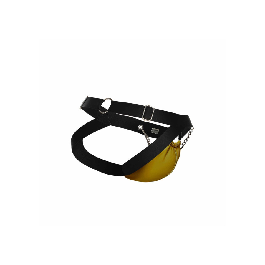 Jockstrap Ring & Chain Dngeon Jaune