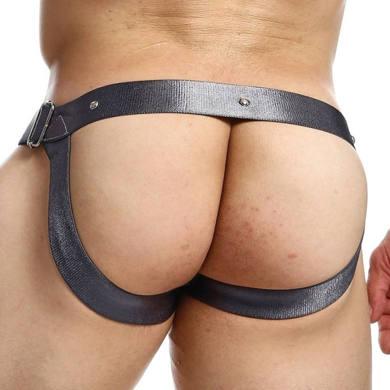 Jockstrap Snap Dngeon Camouflage Argenté