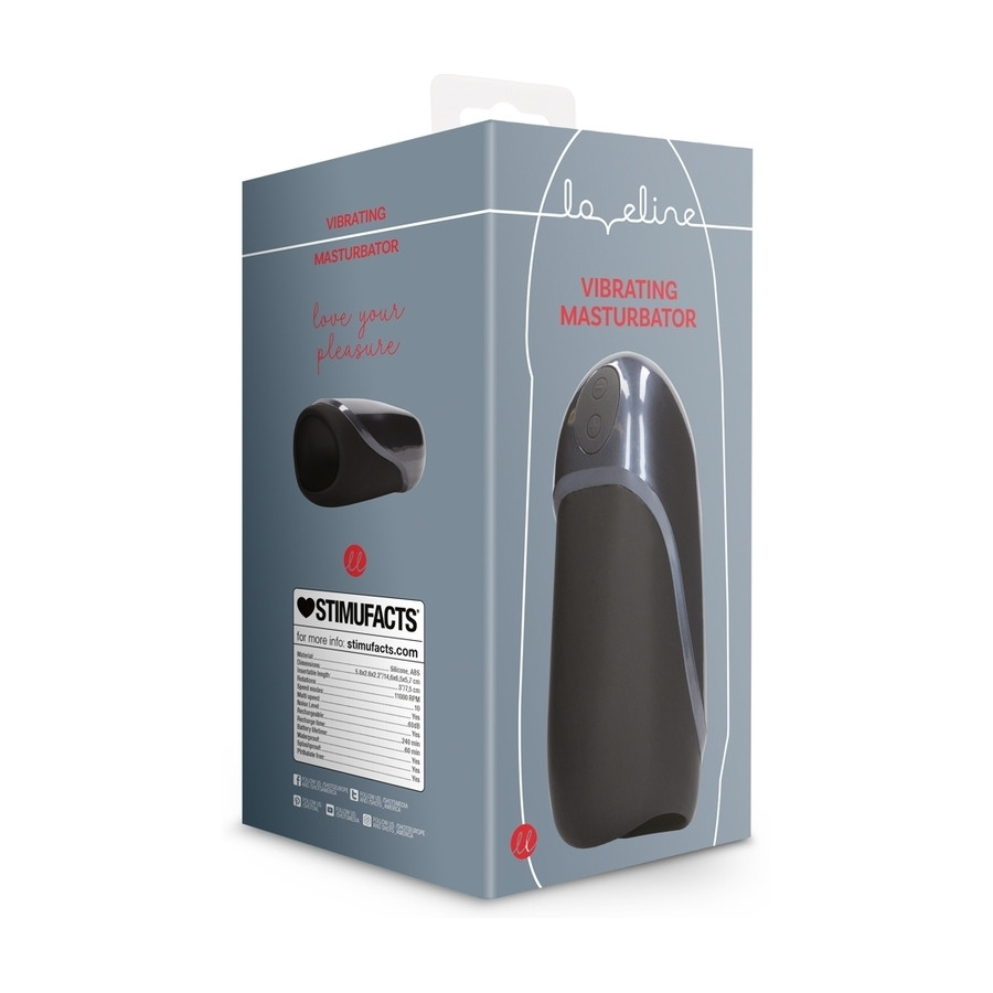 Stimulateur de gland Licorice 14 Vibrations Noir