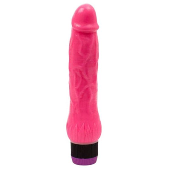 Gode vibrant Cock 16 x 3.8 cm Rose